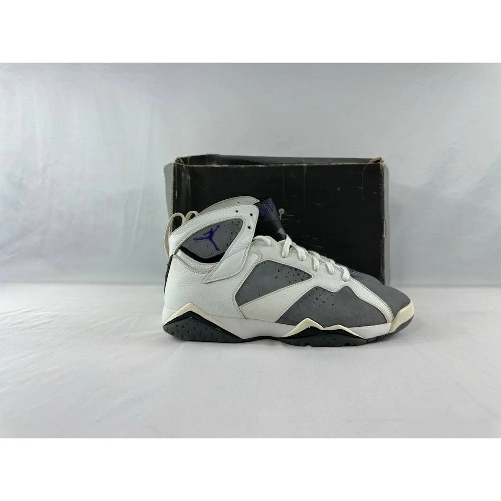 Nike Air Jordan 7 Retro 2006 Flint Sneakers 304775-151 Size 12
